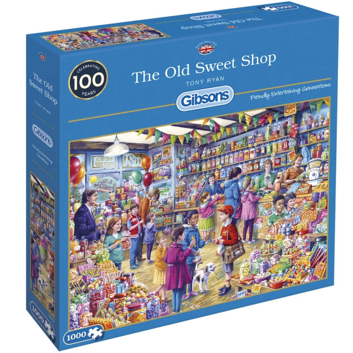 Gibsons The Old Sweet Shop Jigsaw Puzzle (1000 Pieces)