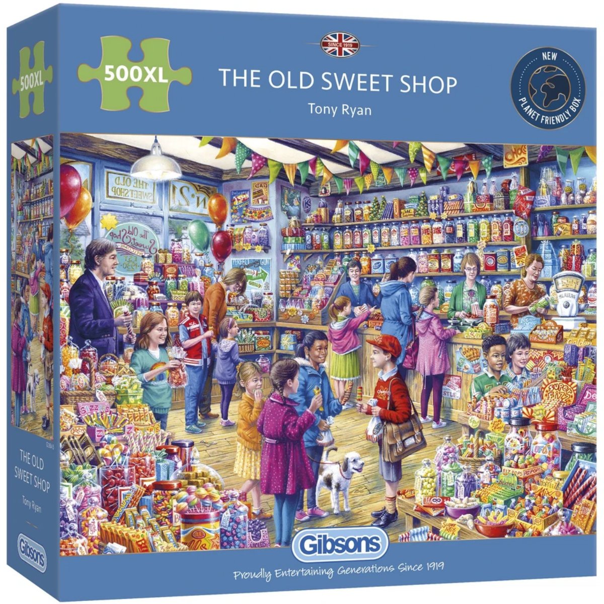 Gibsons The Old Sweet Shop Jigsaw Puzzle (500 XL Pieces) - Phillips Hobbies