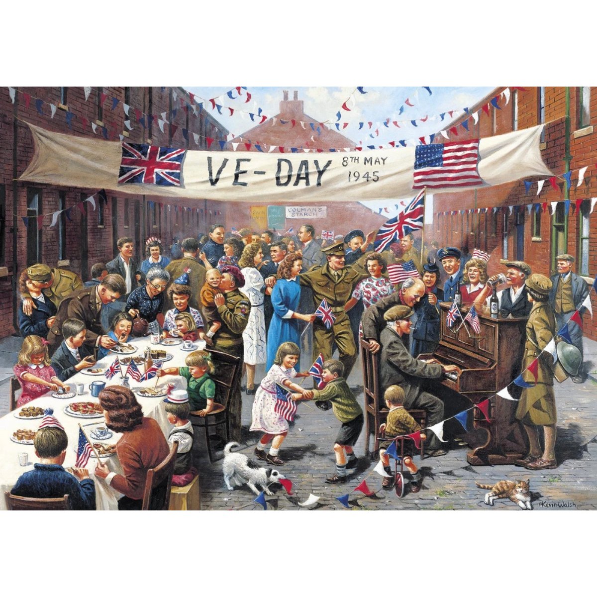 Gibsons VE Day Jigsaw Puzzle (500 Pieces)