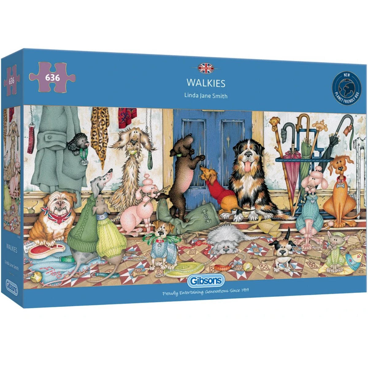 Gibsons Walkies Jigsaw Puzzle (636 Pieces)