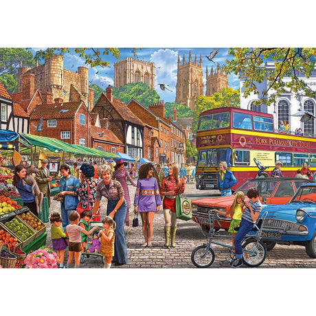 Gibsons York Market 250 XL Piece Jigsaw Puzzle - Phillips Hobbies