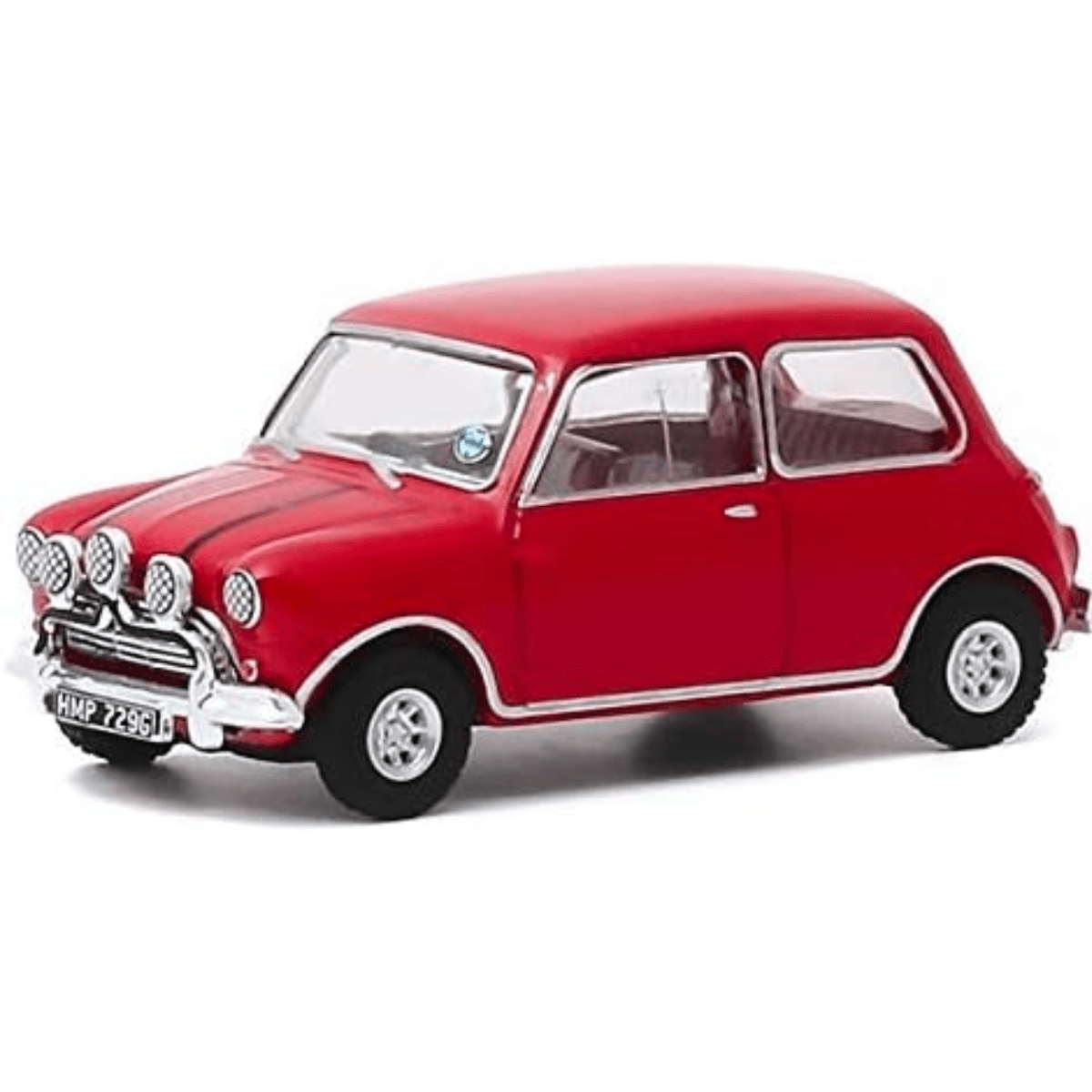 Greenlight 1967 Austin Mini Cooper S 1275 MKI Red - 1:64 Scale - Phillips Hobbies