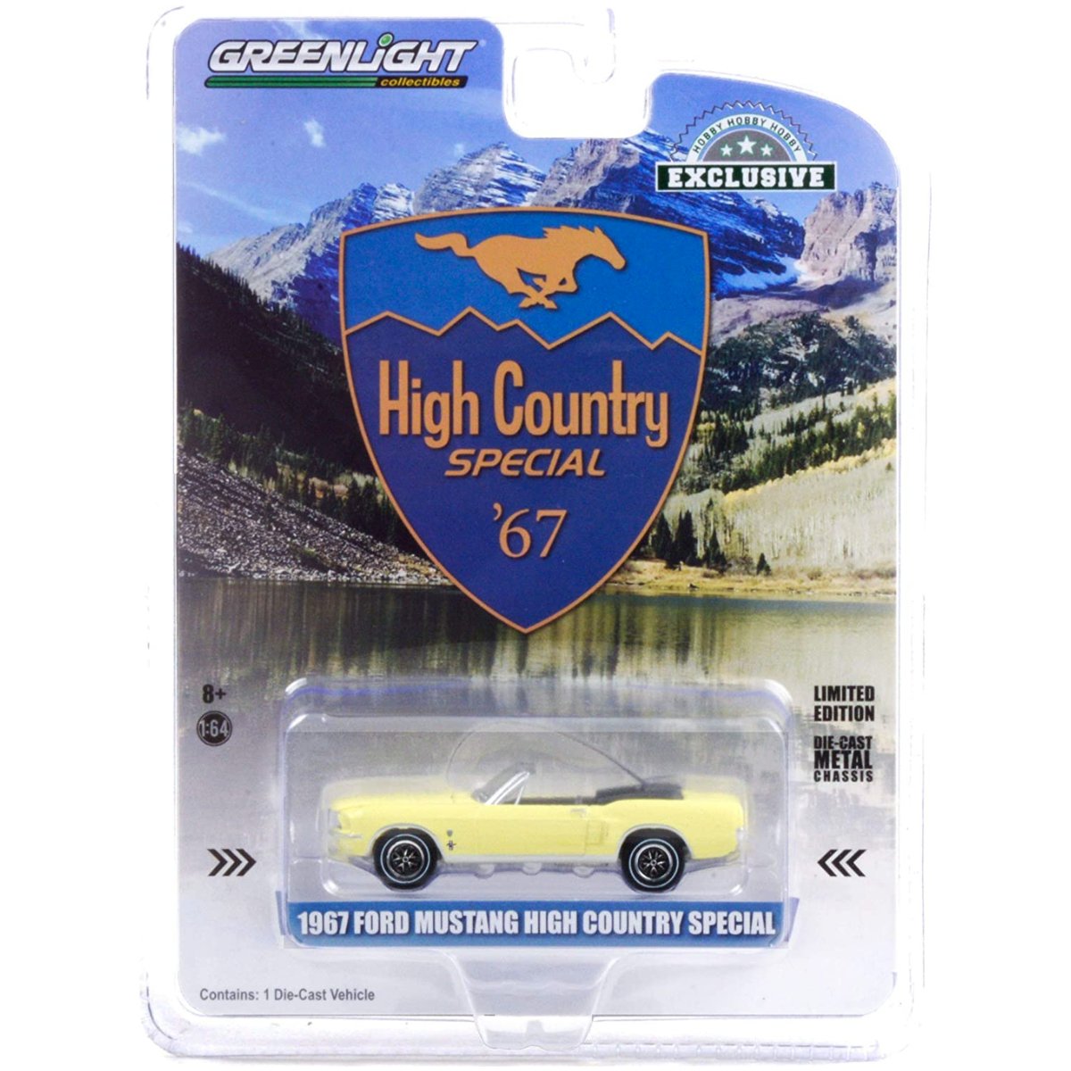 Greenlight 1967 Ford Mustang High Country Special - 1:64 Scale