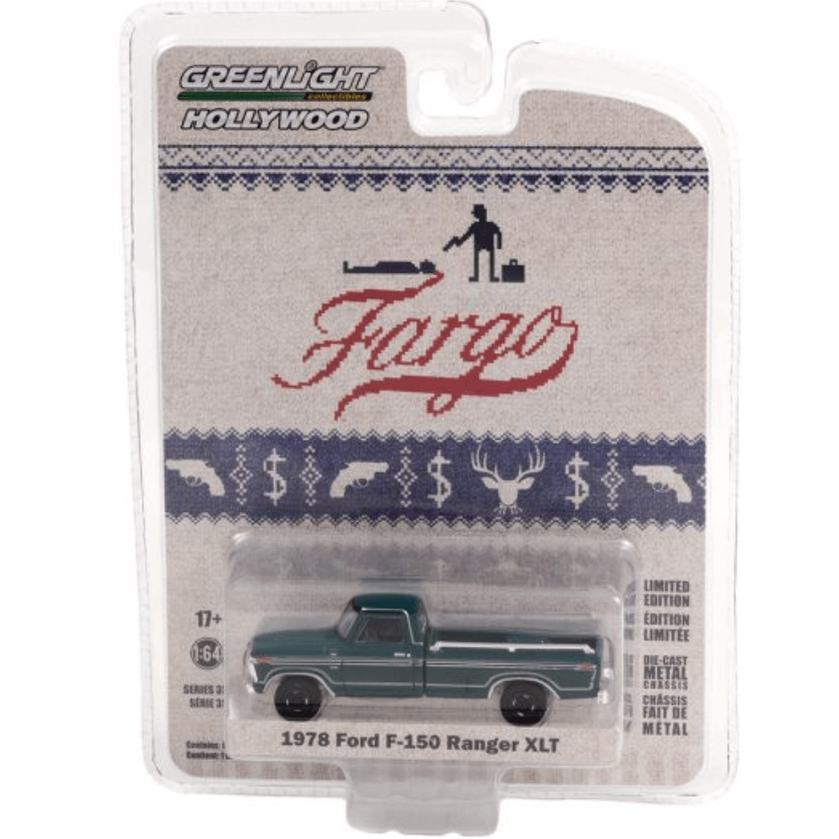 Greenlight 1978 Ford F - 150 Ranger XLT Fargo - 1:64 Scale - Phillips Hobbies