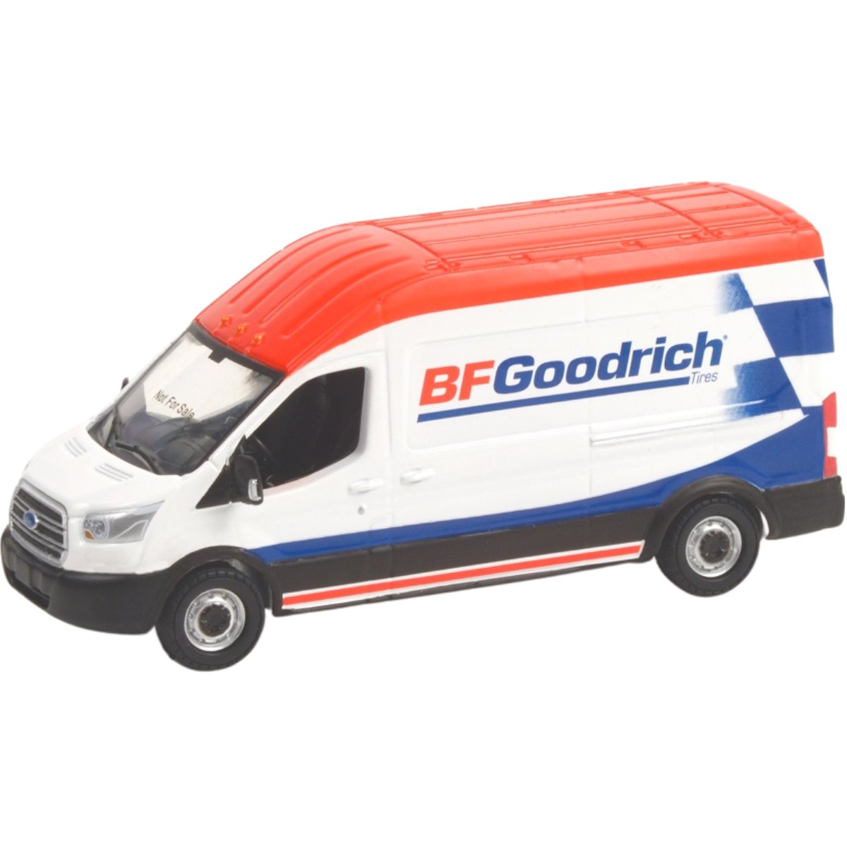 Greenlight 2017 Ford Transit LWB High Roof BFGoodrich - 1:64 Scale