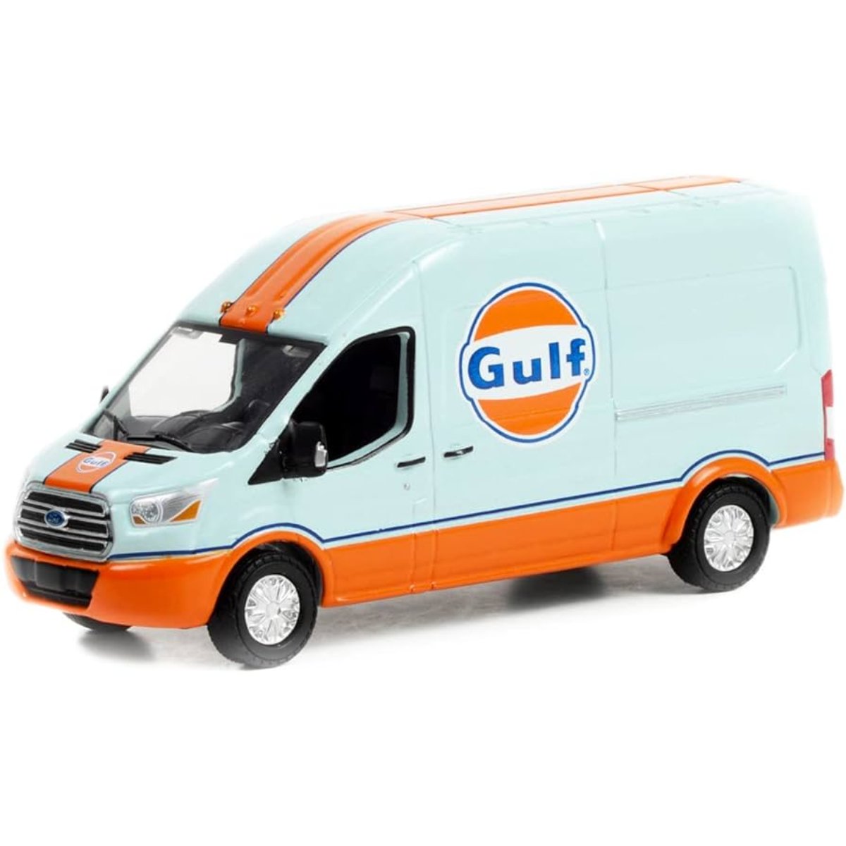 Greenlight 2019 Ford Transit Gulf - 1:64 Scale