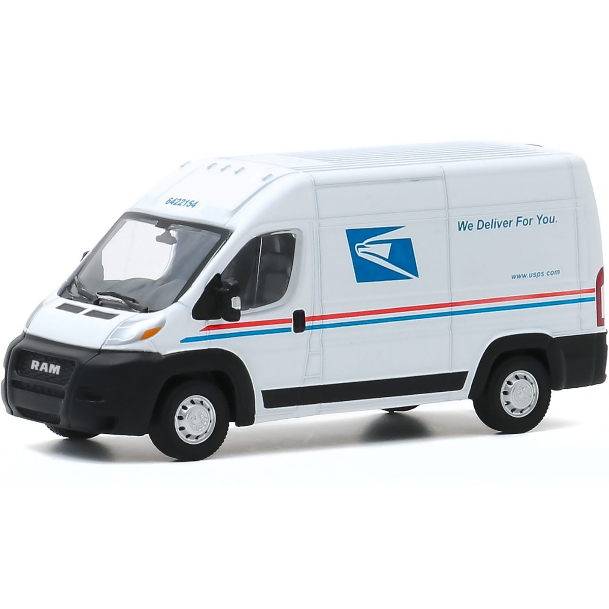 Greenlight 2019 Ram Promaster USPS - 1:64 Scale