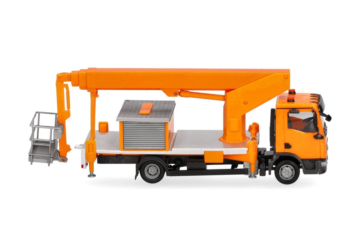 Herpa MAN TGL CC Aerial Lift TK310, Municipal Orange - 1:87 Scale - Phillips Hobbies