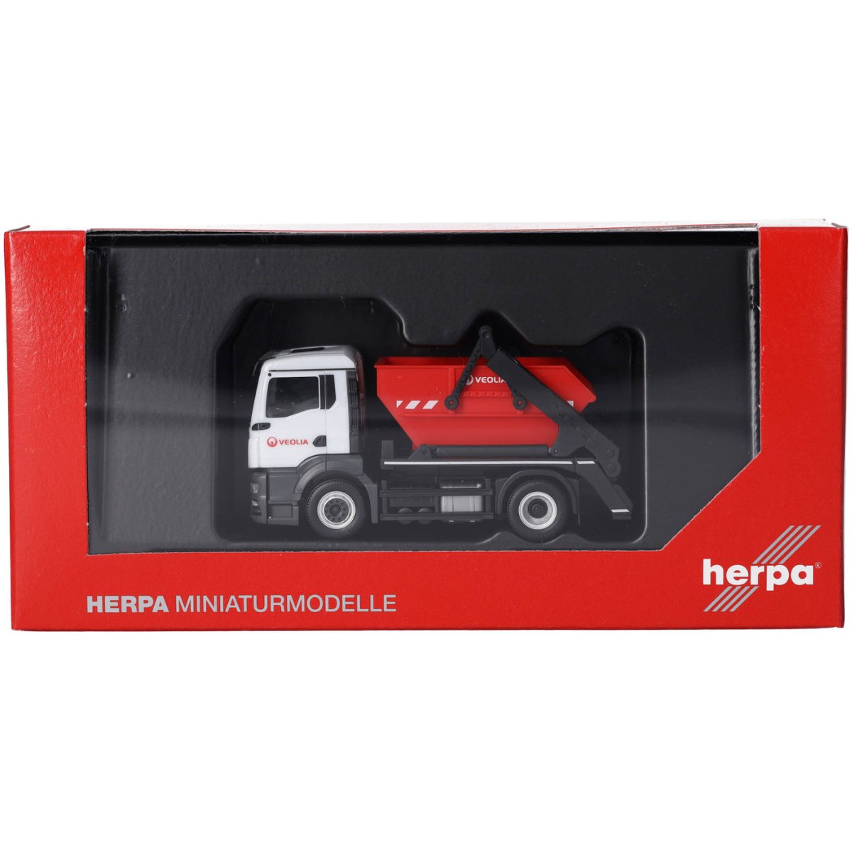 Herpa MAN TGS NN AK12 Skip Lorry Truck Veolia - 1:87 Scale - Phillips Hobbies