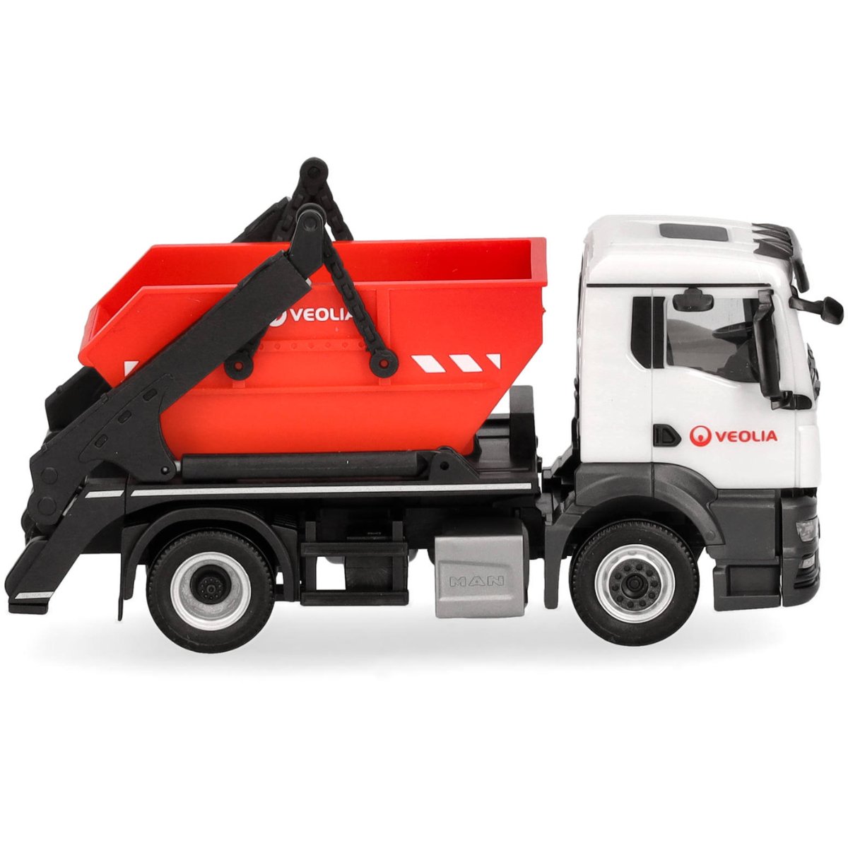 Herpa MAN TGS NN AK12 Skip Lorry Truck Veolia - 1:87 Scale - Phillips Hobbies