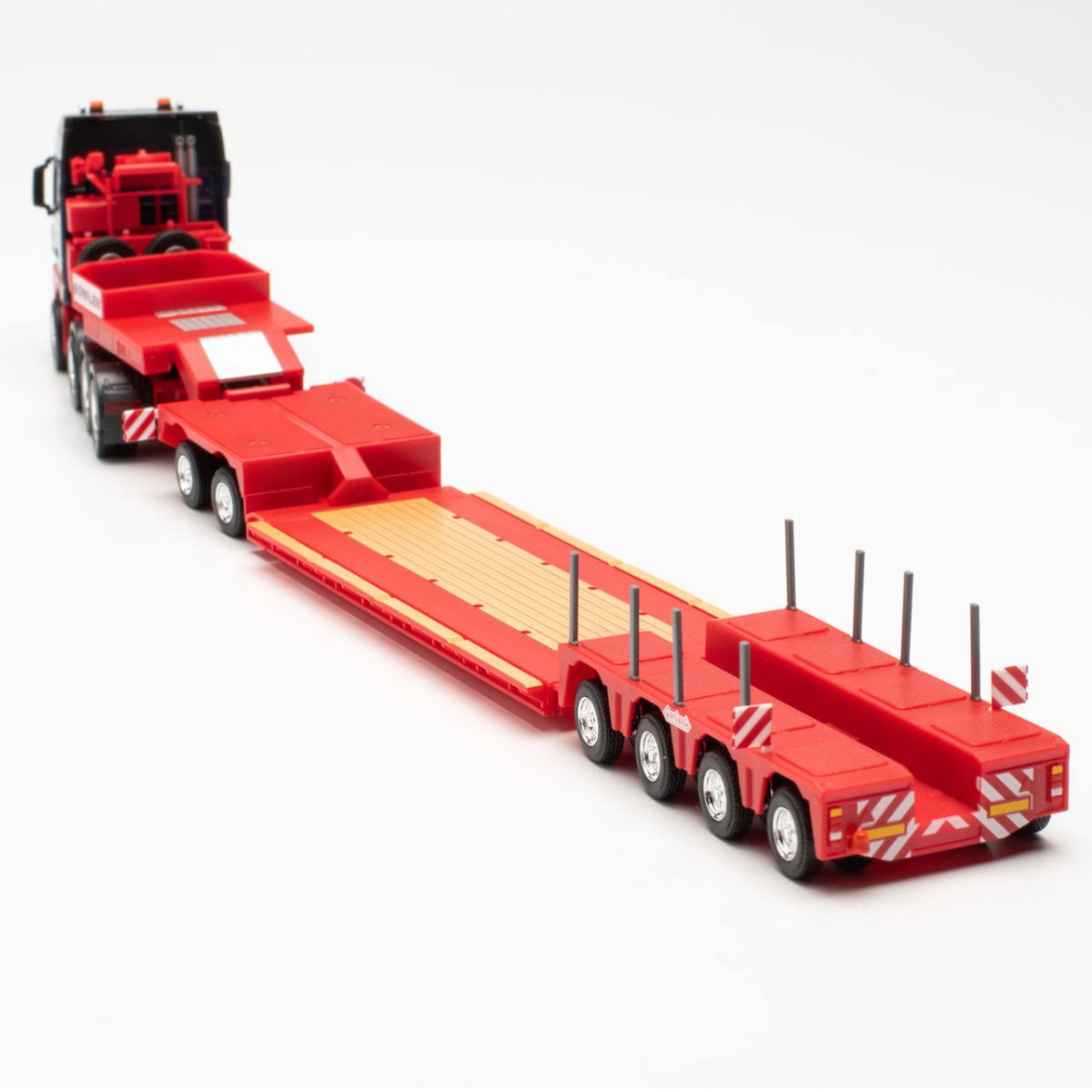 Herpa MAN TGX GX Low Loader Semitrailer Bowler Stockport - 1:87 Scale - Phillips Hobbies