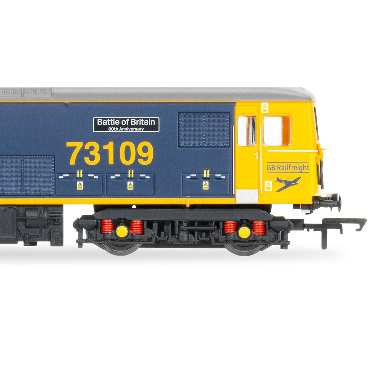 Hornby R30176TXS RailRoad Plus GB Railfreight, Class 73, 73109 'Battle of Britain' Sound Fitted - OO Gauge - Phillips Hobbies