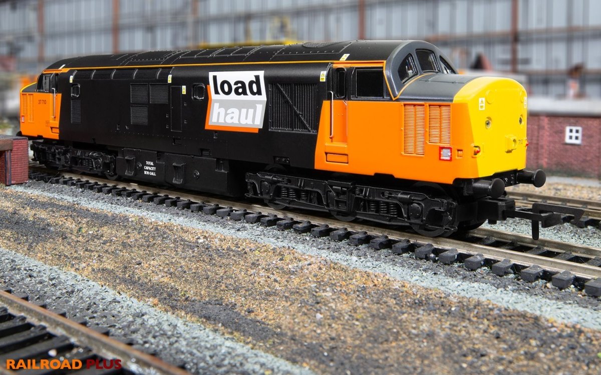 Hornby R30188 RailRoad Plus Loadhaul, Class 37, Co - Co, 37710 - OO Gauge - Phillips Hobbies
