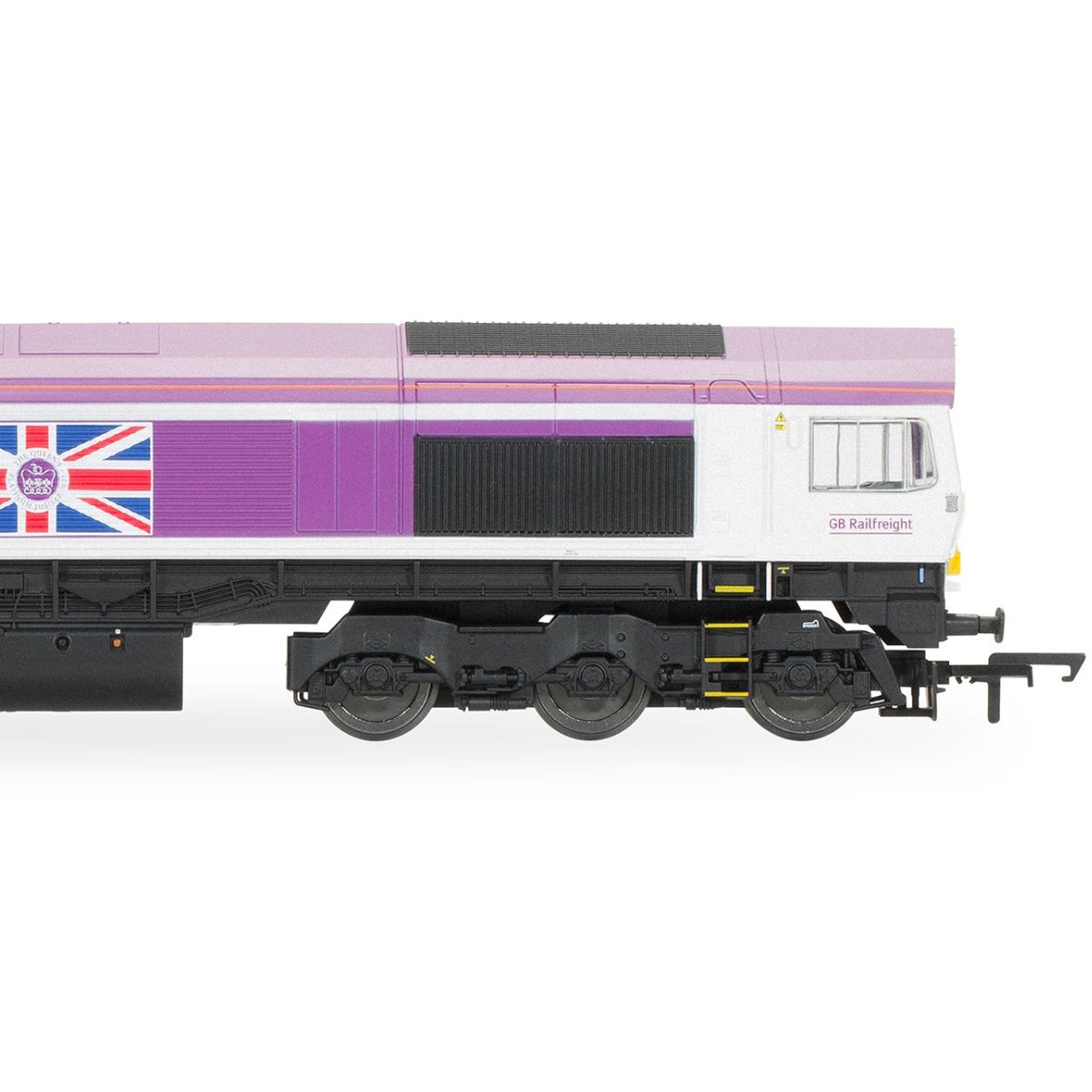Hornby R30332 GBRf, Class 66, Co - Co, 66734 'Platinum Jubilee' - OO Gauge - Phillips Hobbies