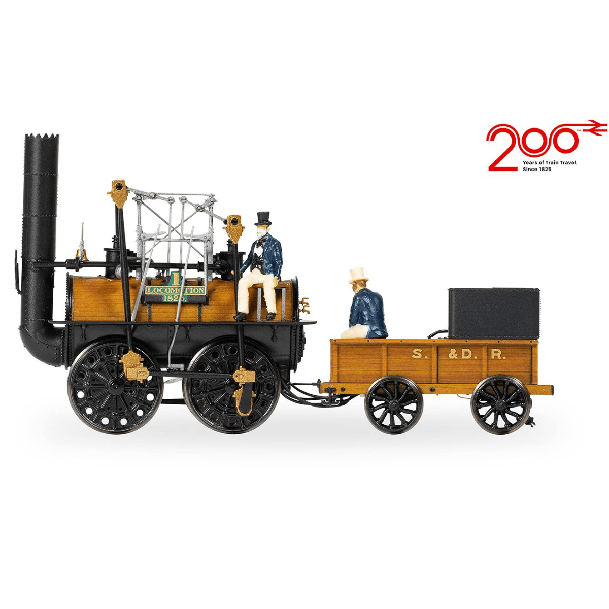 Hornby R30388 S&DR 1925 Locomotion No.1 (Railway 200) - OO Gauge - Phillips Hobbies