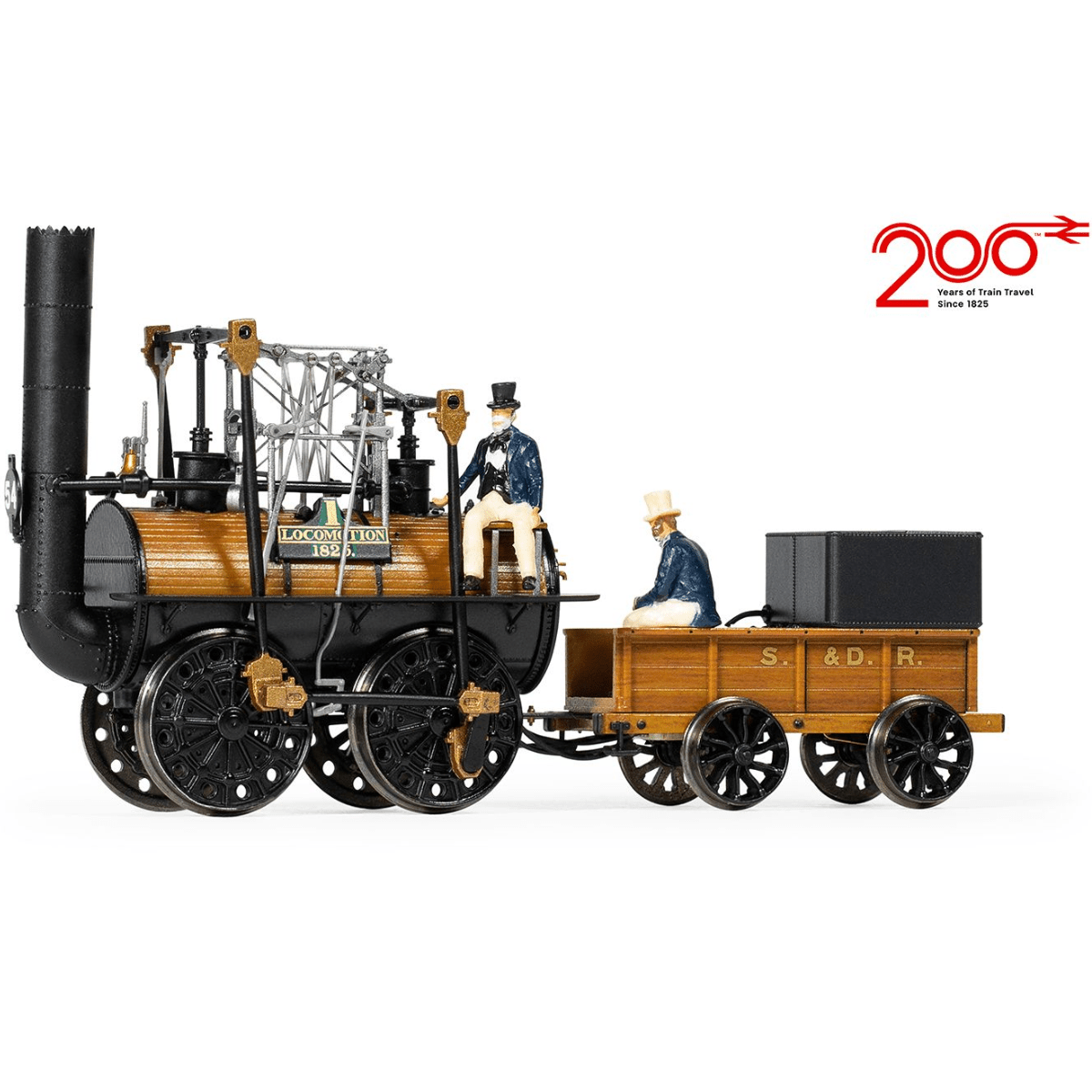 Hornby R30388 S&DR 1925 Locomotion No.1 (Railway 200) - OO Gauge - Phillips Hobbies
