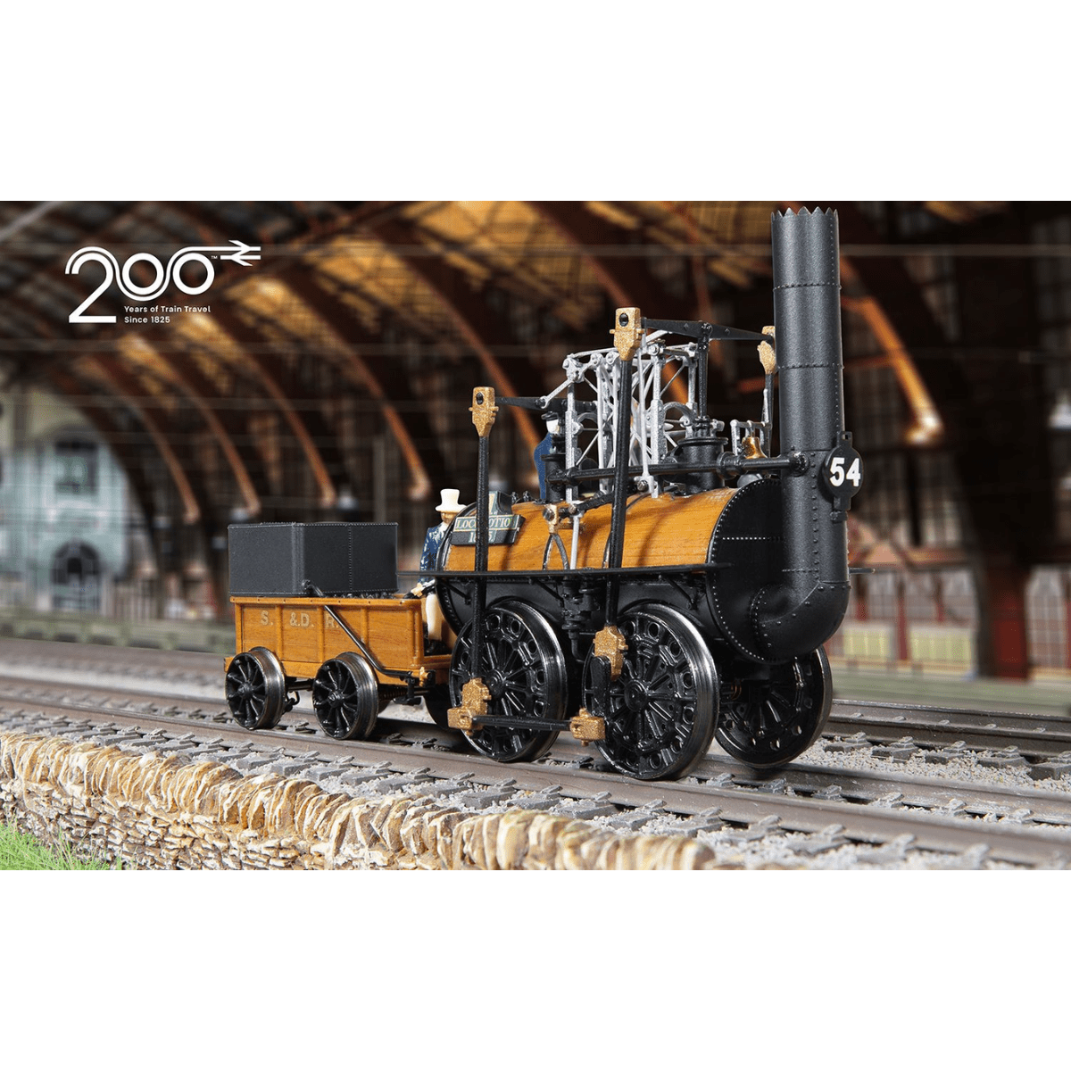 Hornby R30388 S&DR 1925 Locomotion No.1 (Railway 200) - OO Gauge - Phillips Hobbies