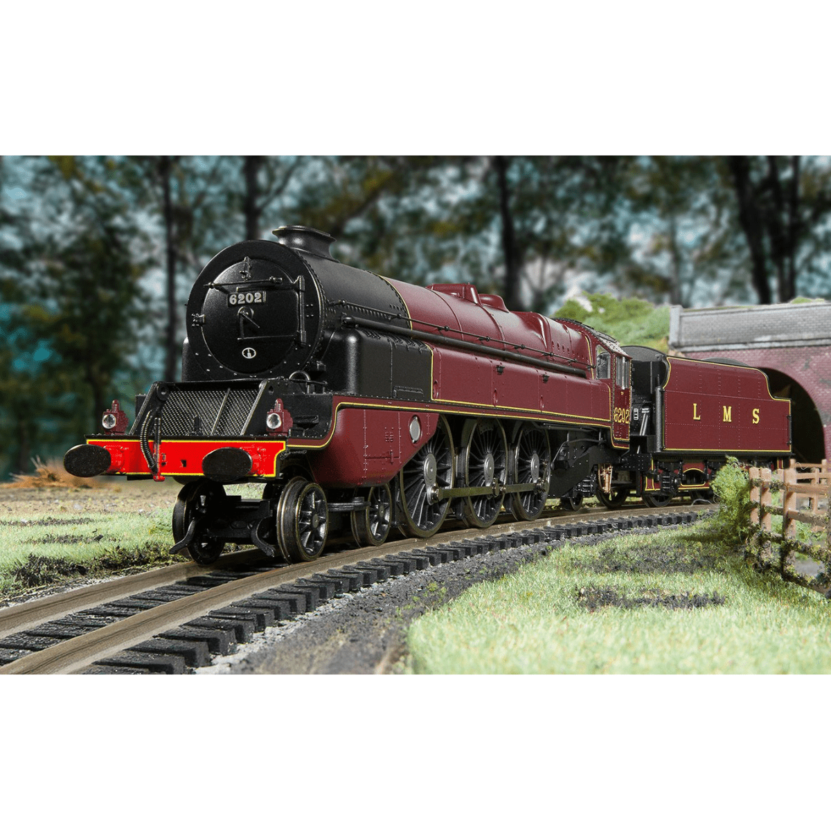 Hornby R30398 LMS Princess Royal Class - "Turbomotive" 6202 - OO Gauge - Phillips Hobbies