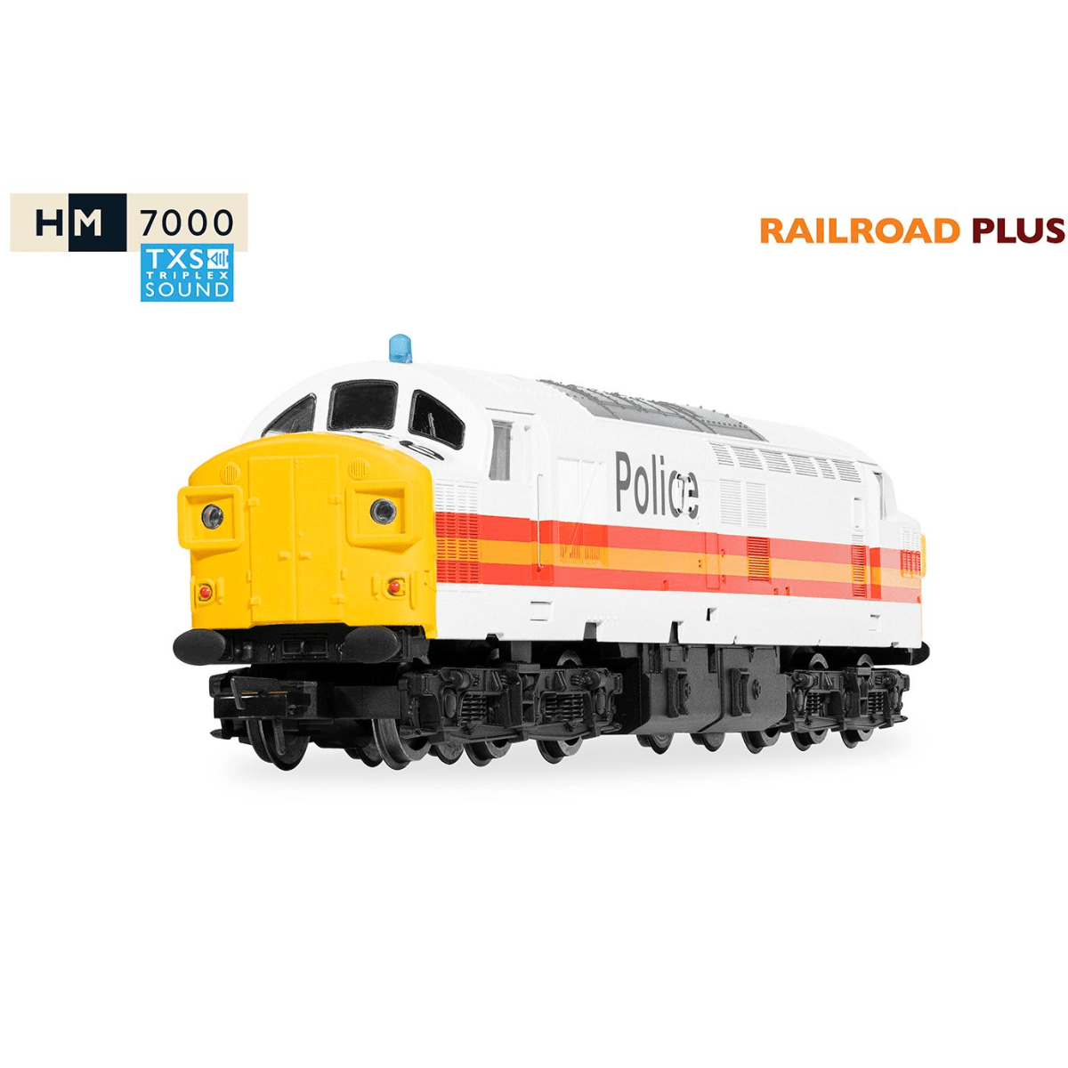 Hornby R30435TXS RailRoad: BR Class 37 '37093' Police Livery DCC Sound Fitted - OO Gauge - Phillips Hobbies