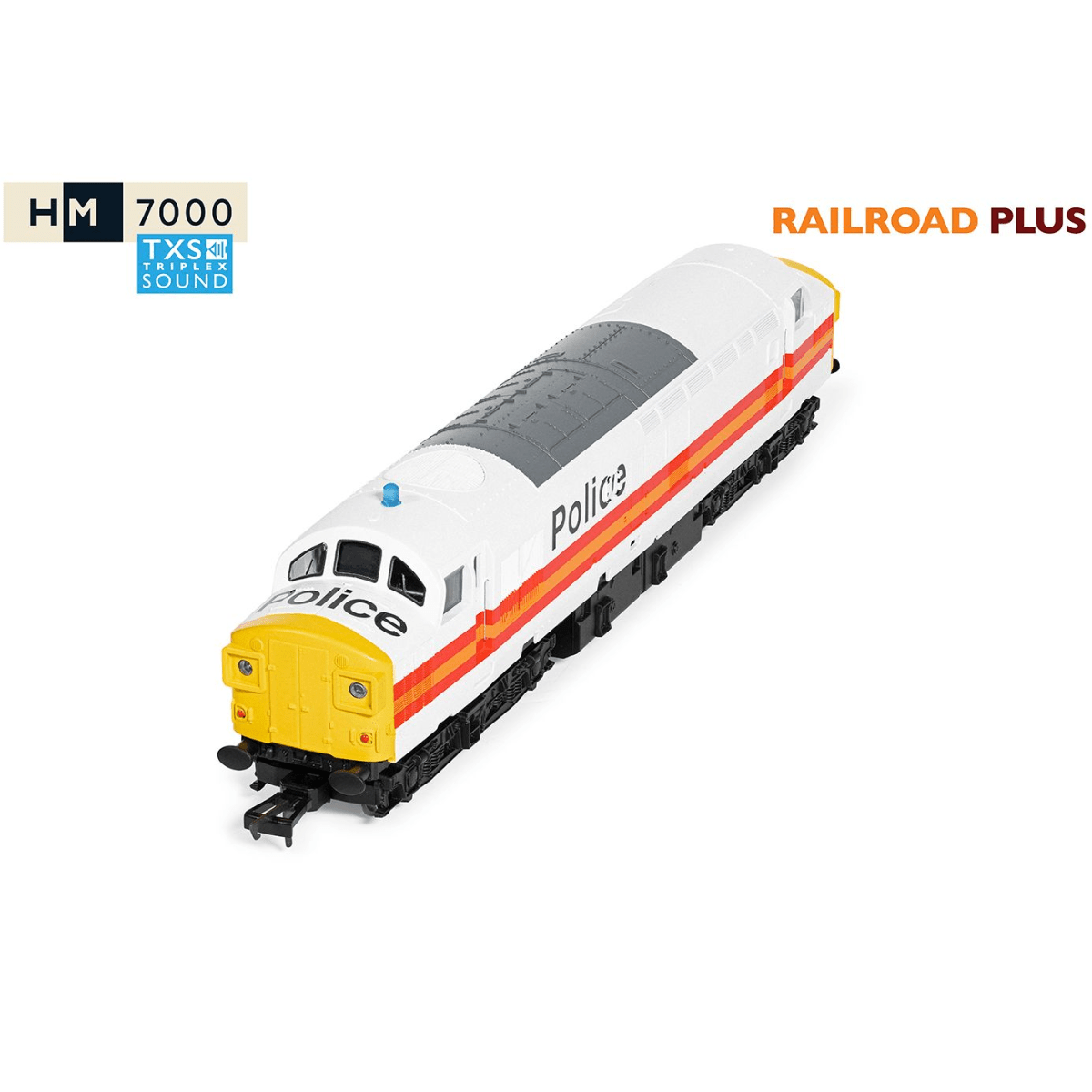 Hornby R30435TXS RailRoad: BR Class 37 '37093' Police Livery DCC Sound Fitted - OO Gauge - Phillips Hobbies