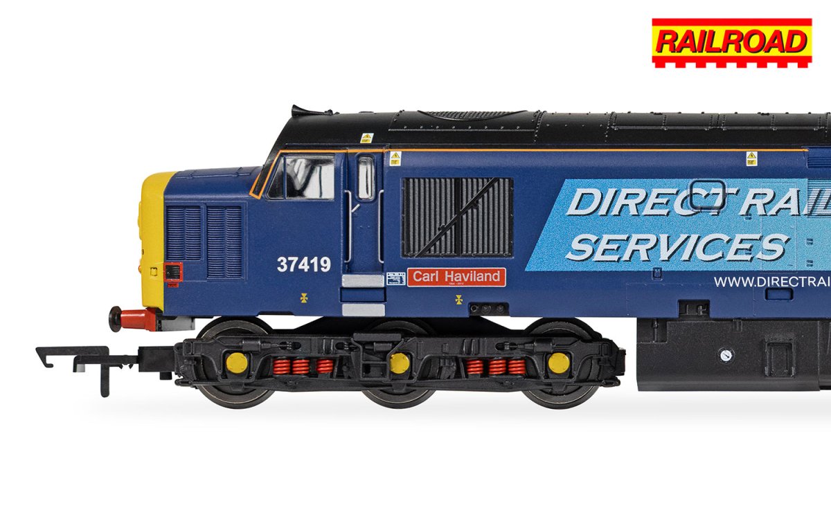 Hornby R30437 RailRoad DRS Class 37 - 'Carl Haviland' 37419 - OO Gauge - Phillips Hobbies