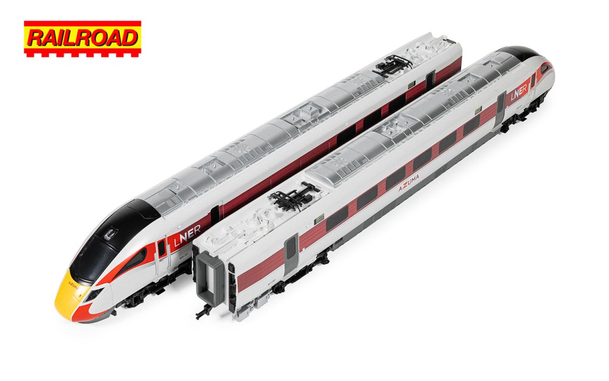 Hornby R30449 RailRoad: LNER Class 800 - 800201 Train Pack - OO Gauge - Phillips Hobbies