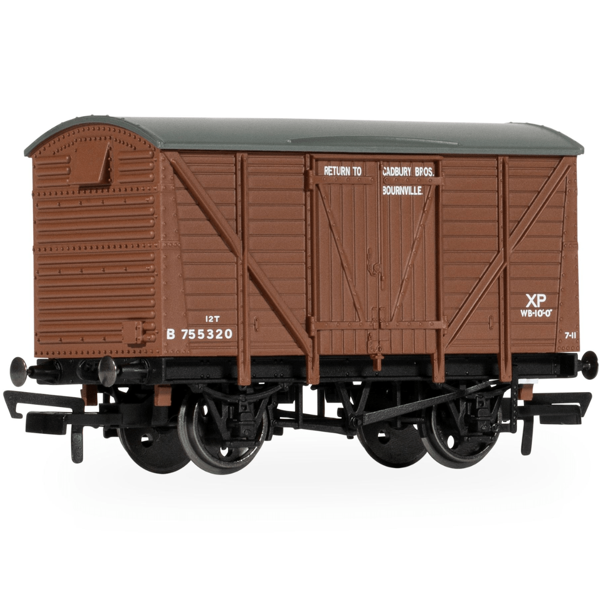Hornby R60280 BR (Ex SR) Cadbury B755320 Vent Van - OO Gauge - Phillips Hobbies