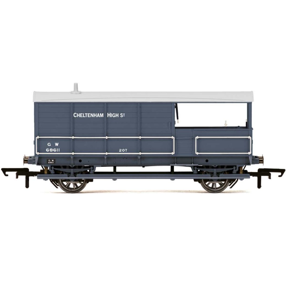 Hornby R6940 GWR, AA15 20T 'Toad' Brake Van, 68611 - OO Gauge