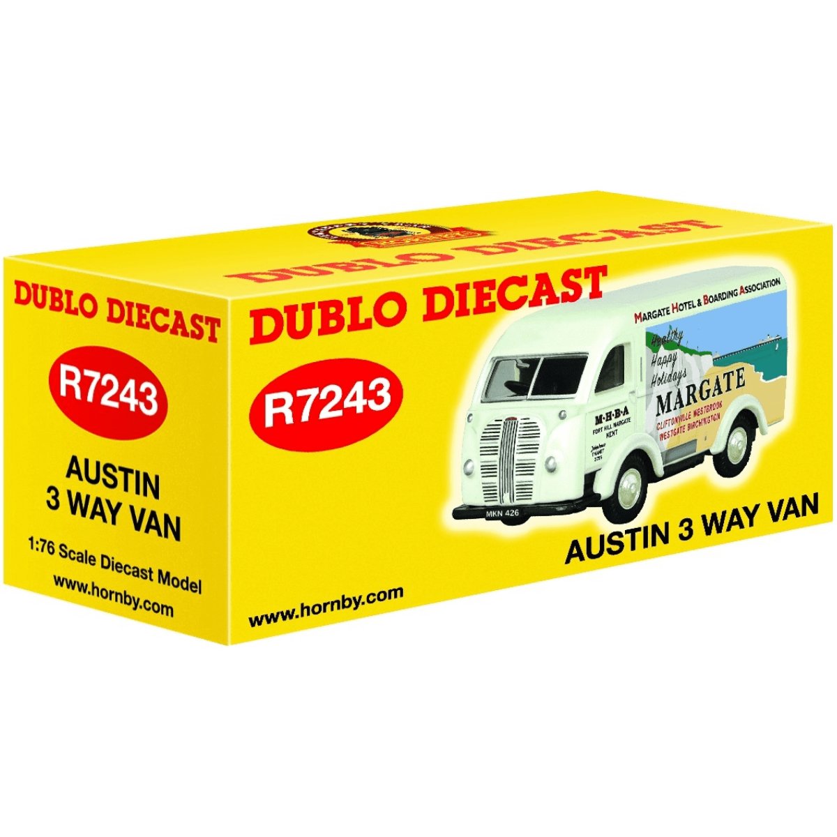 Hornby R7243 Austin K8 Van, Margate Hotel & Boarding Association, Centenary Year Limited Edition, 1957