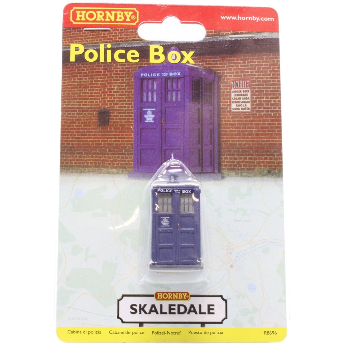 Hornby R8696 Skaledale Police Box - OO Gauge - Phillips Hobbies