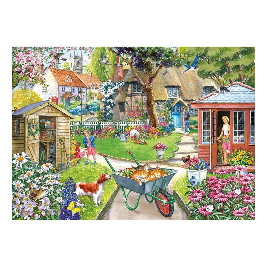 House of Puzzles Bloomin' Lovely - 1000 Piece Jigsaw Puzzle - Phillips Hobbies