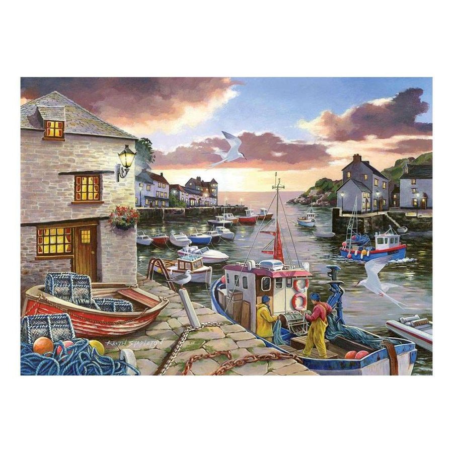 House of Puzzles Harbour Lights - BIG 250 Piece Jigsaw Puzzle - Phillips Hobbies