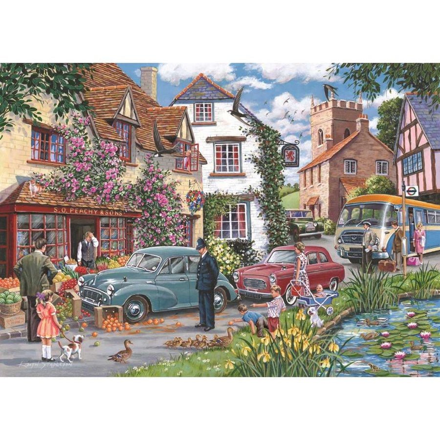 House of Puzzles No.25 Traffic Jam - 1000 Piece Jigsaw Puzzle - Phillips Hobbies
