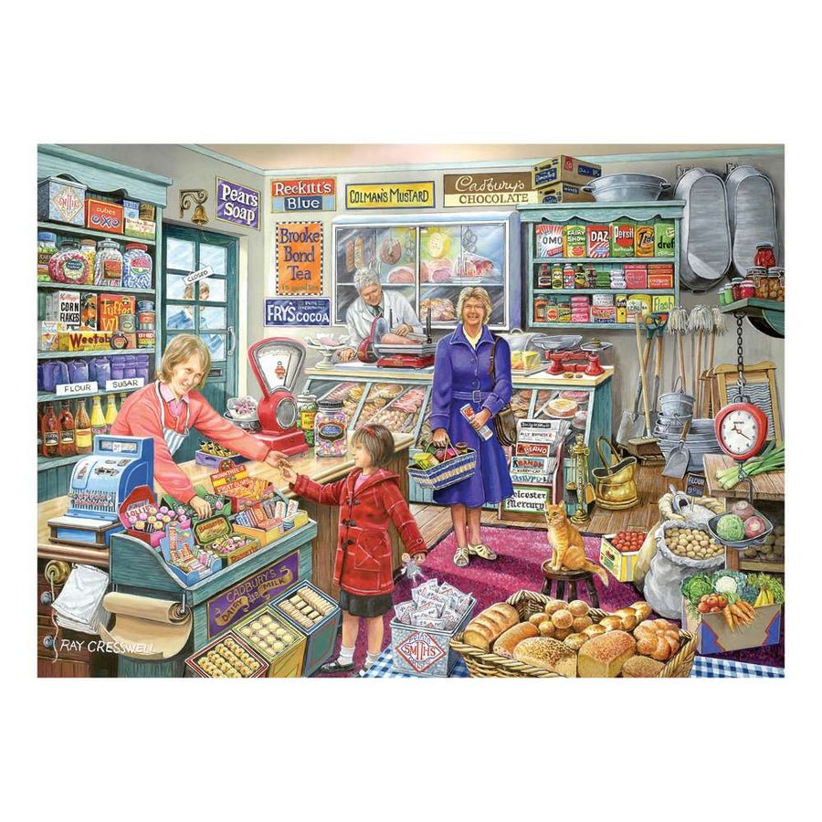 House of Puzzles Pennies To Spend - BIG 500 Jigsaw Puzzle - Phillips Hobbies