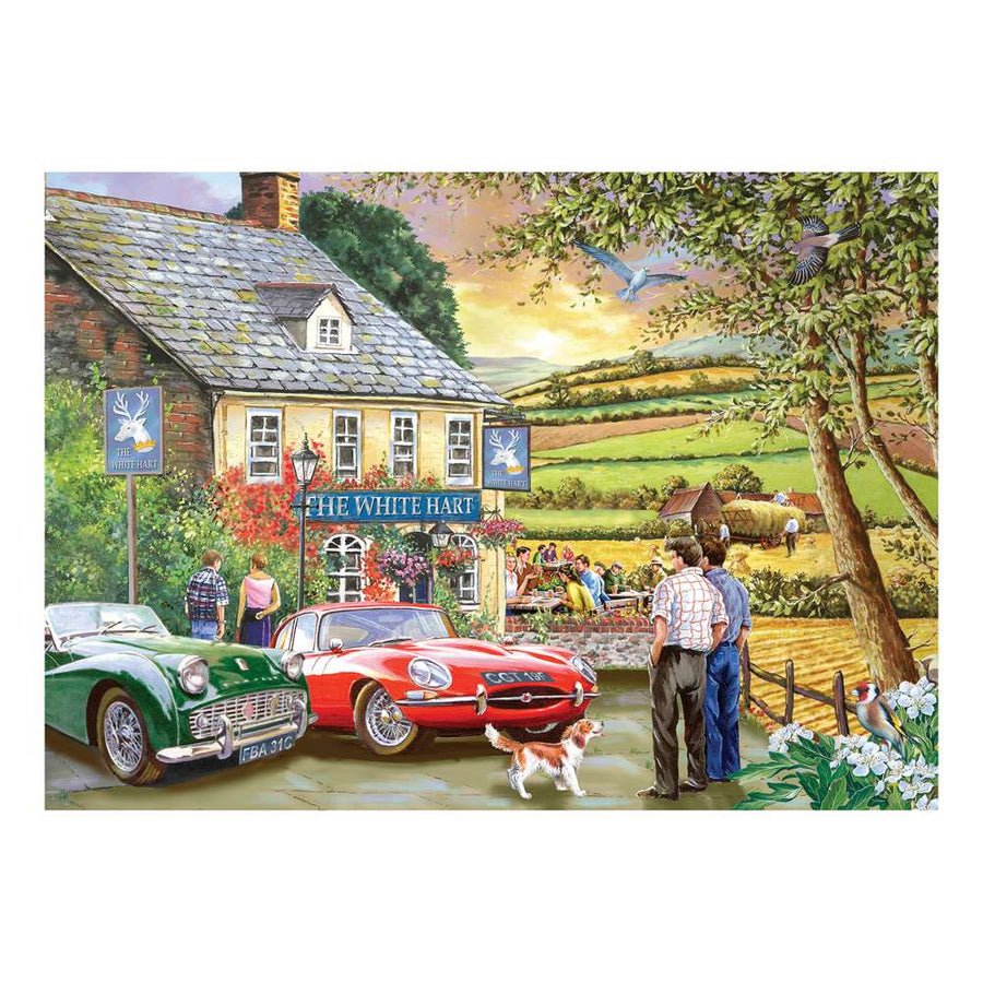 House of Puzzles Pleasant Evening - 500 Piece Jigsaw Puzzle - Phillips Hobbies
