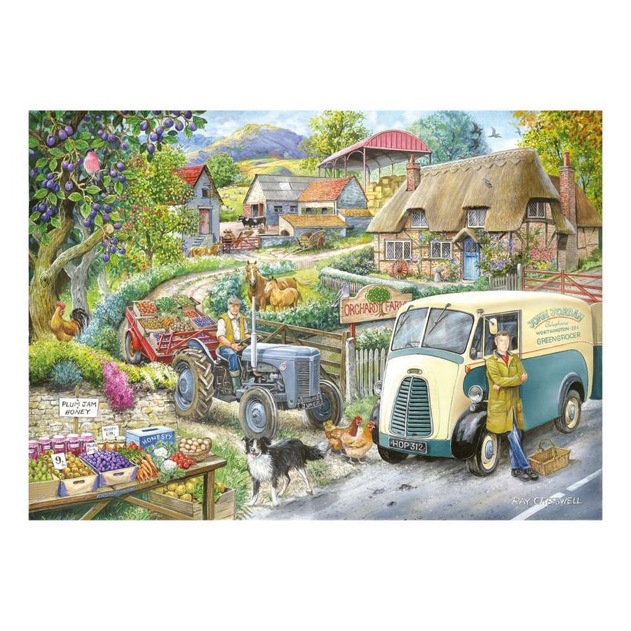 House of Puzzles Plum Jam - 500 Jigsaw Puzzle - Phillips Hobbies