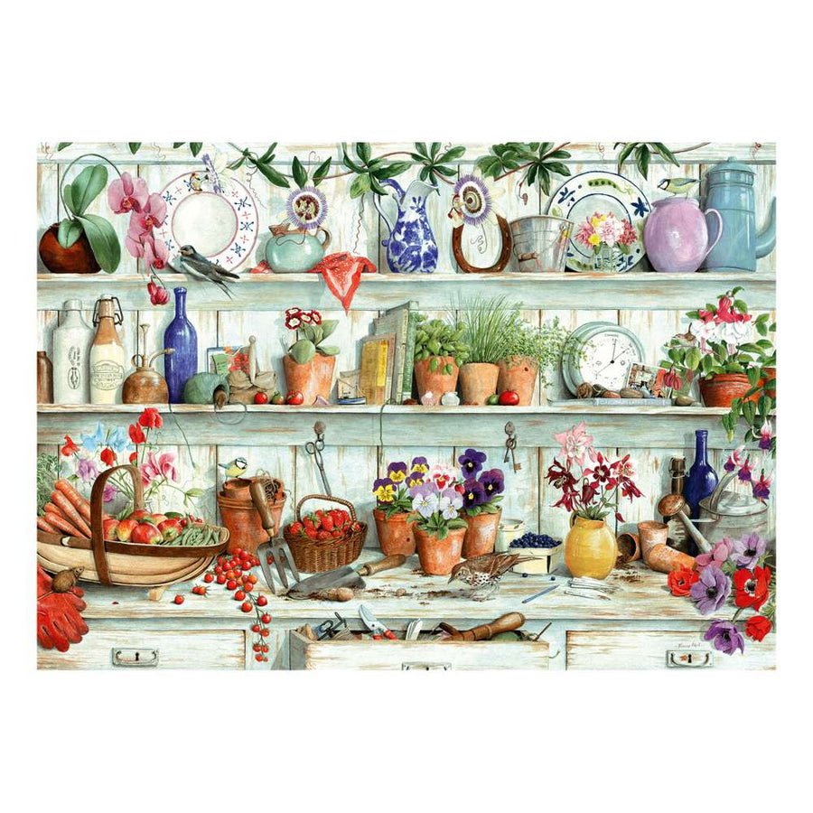 House of Puzzles Posies & Produce - 1000 Piece Jigsaw Puzzle - Phillips Hobbies