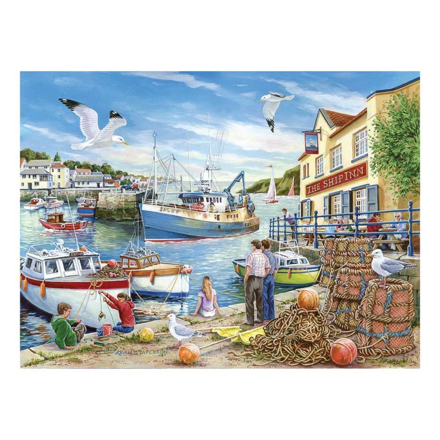 House of Puzzles Ship Inn - BIG 500 Jigsaw Puzzle - Phillips Hobbies