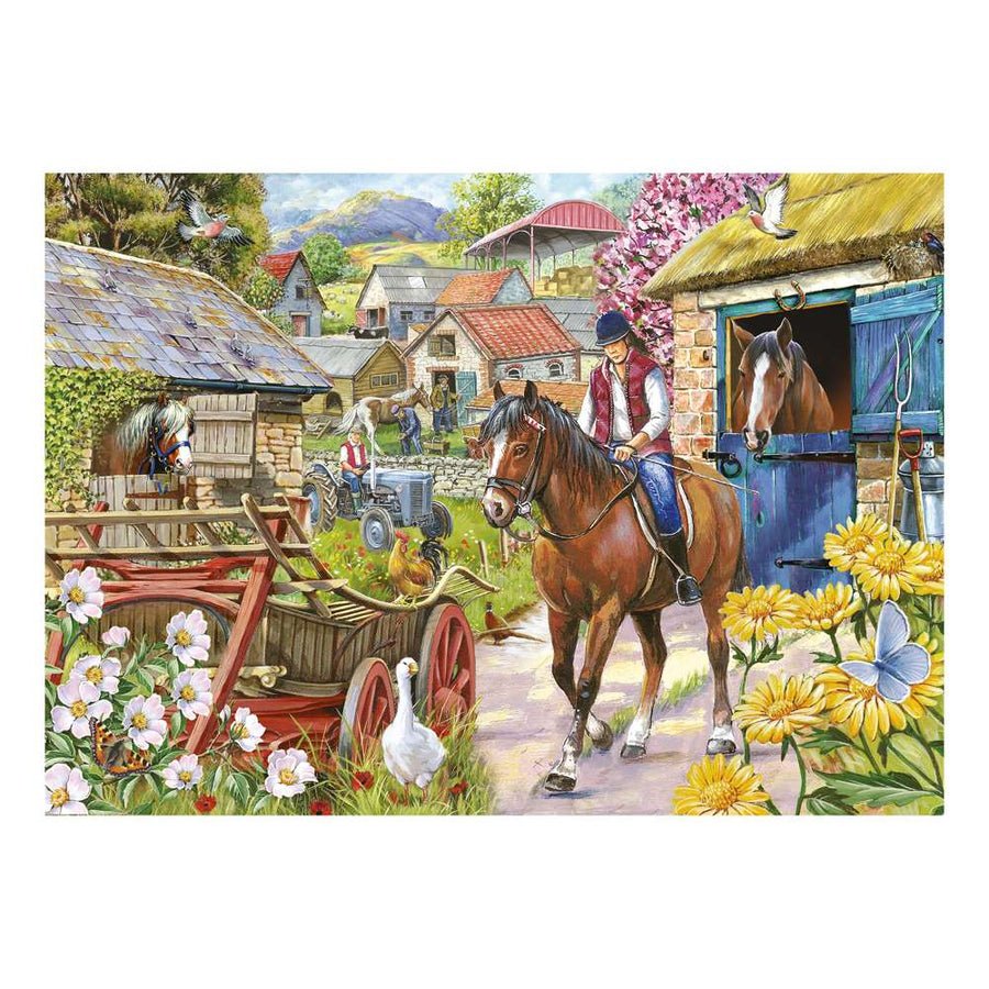 House of Puzzles Stepping Out - BIG 500 Jigsaw Puzzle - Phillips Hobbies