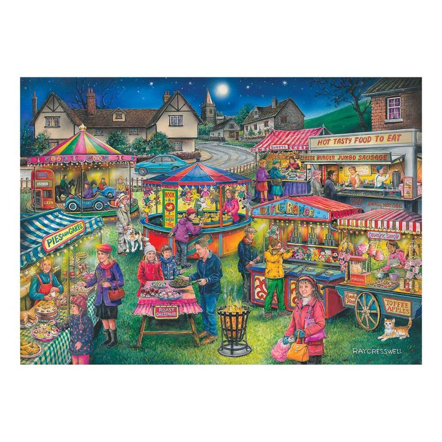 House of Puzzles Village Fayre - BIG 500 Jigsaw Puzzle - Phillips Hobbies