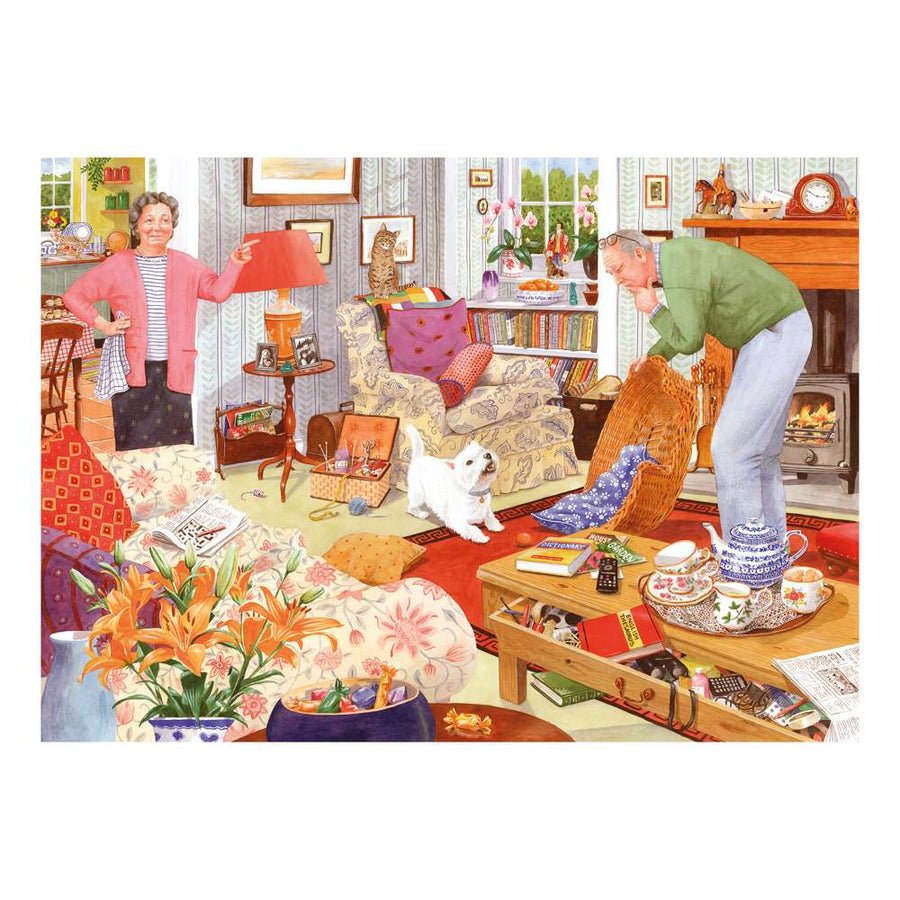 House of Puzzles Where are my Glasses? - BIG 500 Jigsaw Puzzle - Phillips Hobbies