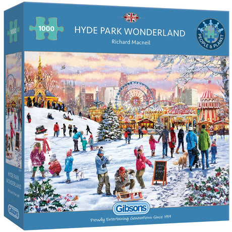 Hyde Park Wonderland - Gibsons 1000 Piece Jigsaw Puzzle - Phillips Hobbies