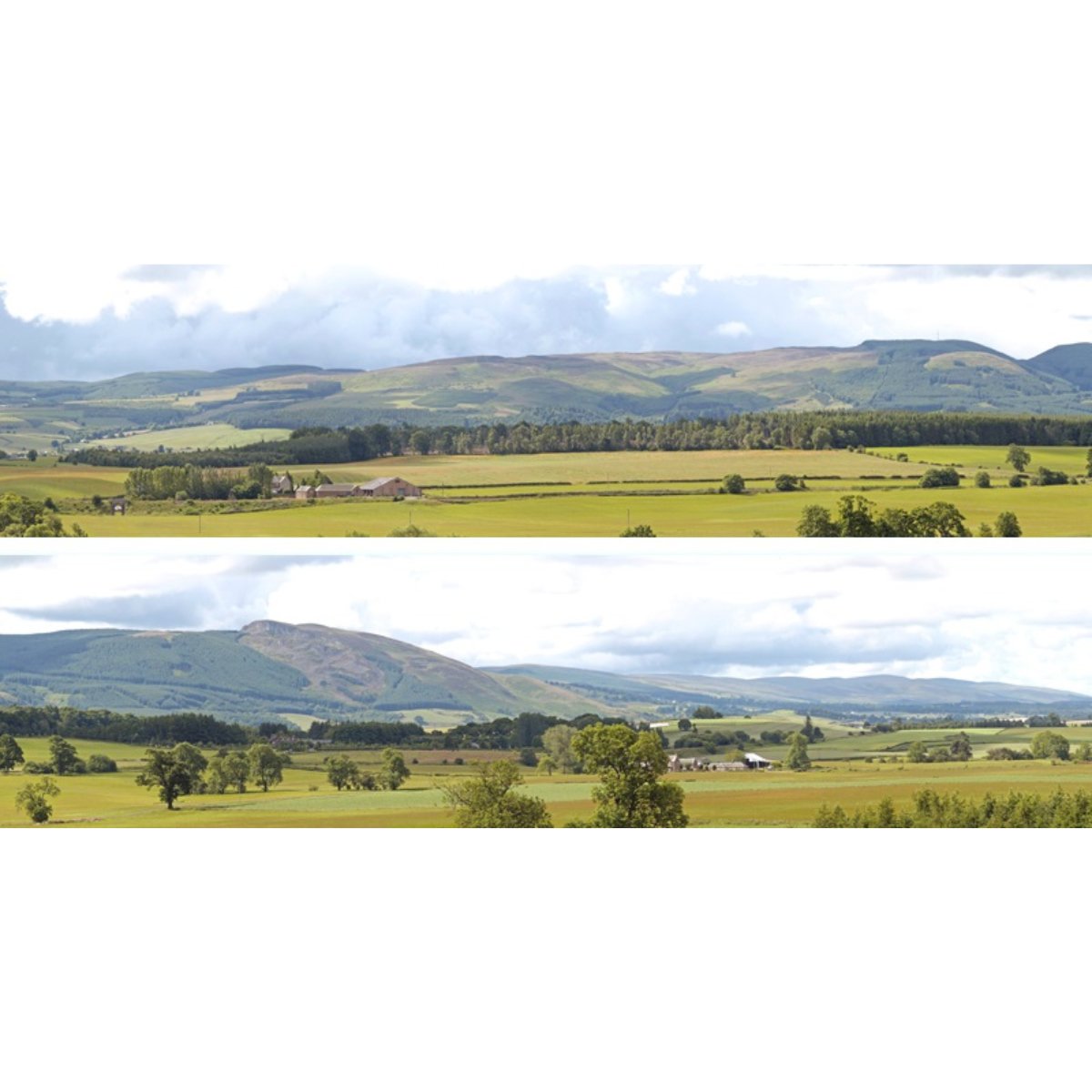 ID Backscenes P206B Premium 15" Hills and Dales Backscene (OO Gauge)