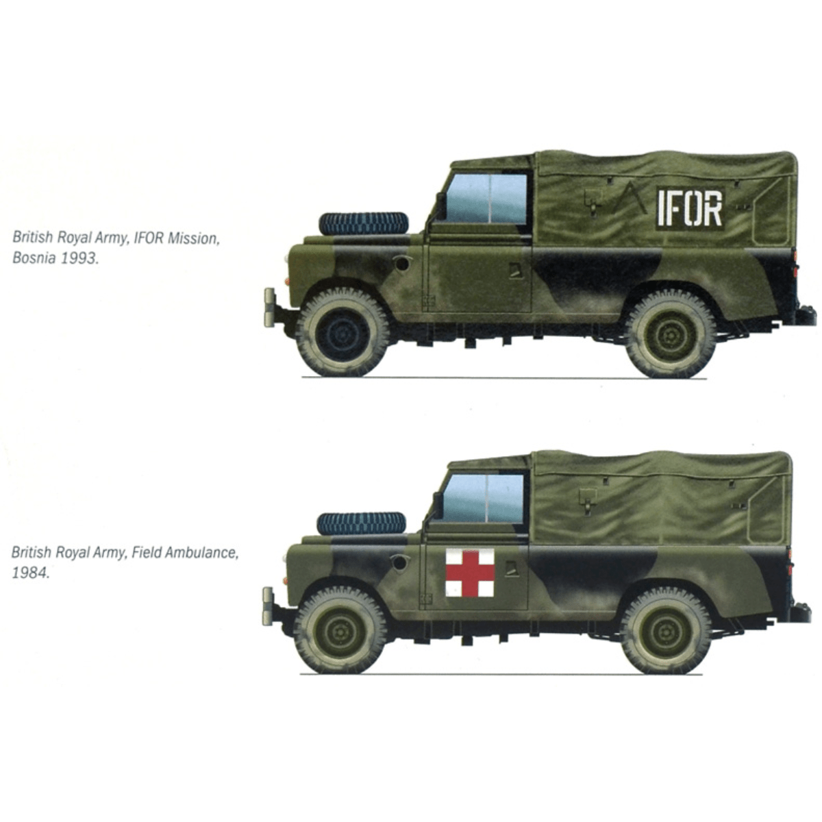 Italeri 6508 Land Rover 109’ LWB Plastic Kit - 1:35 Scale - Phillips Hobbies