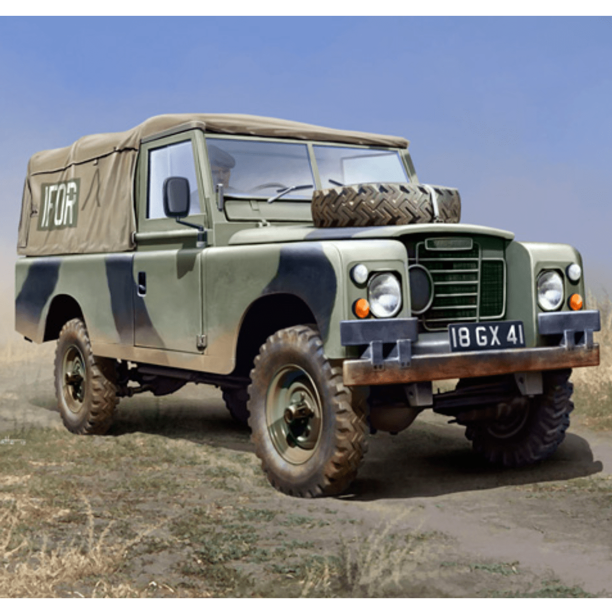 Italeri 6508 Land Rover 109’ LWB Plastic Kit - 1:35 Scale - Phillips Hobbies