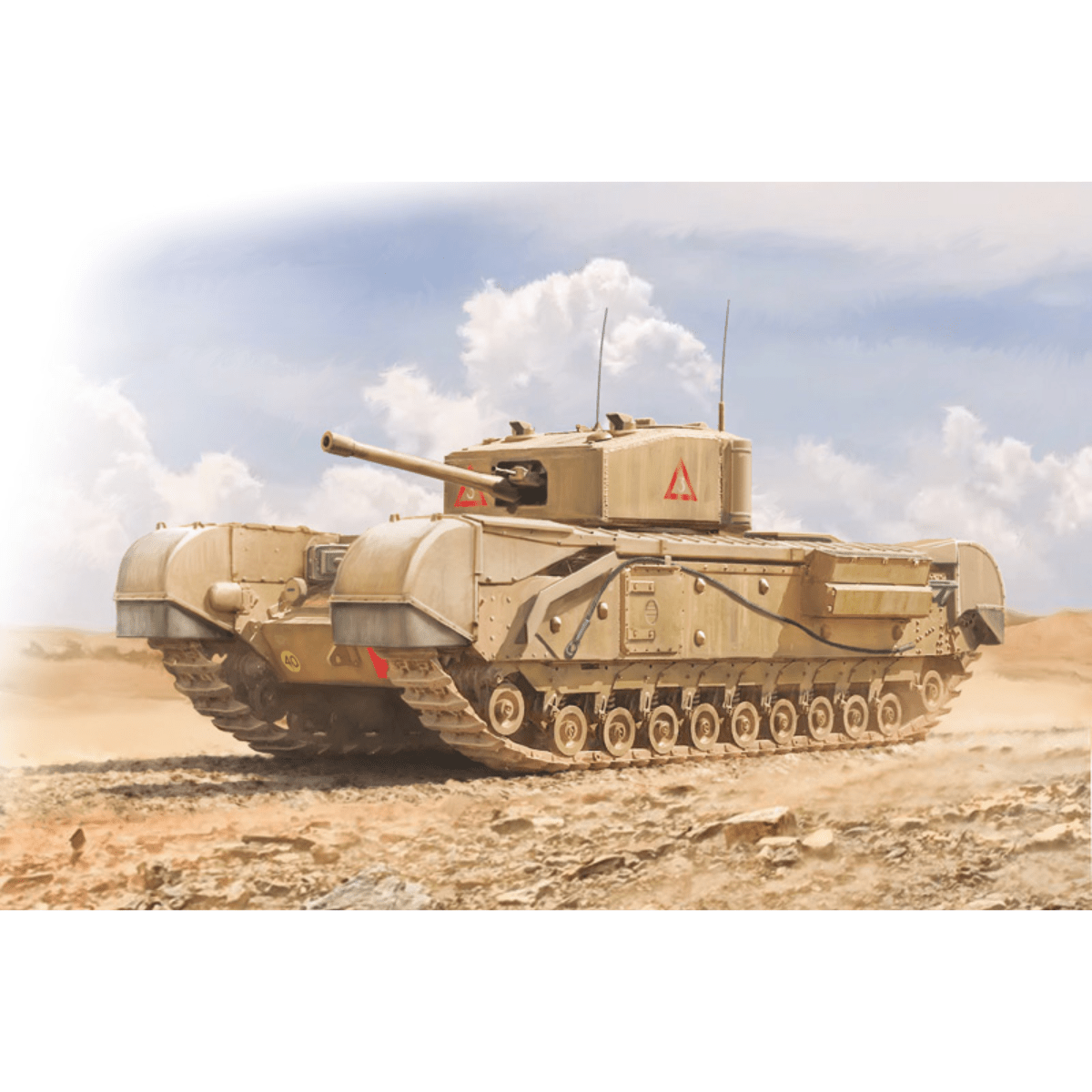 Italeri Churchill Mk. III Plastic Kit - 1:72 Scale - Phillips Hobbies