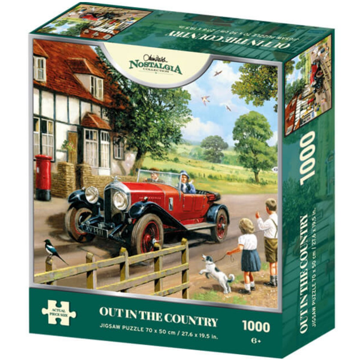 Kevin Walsh Nostalgia Out In The Country Jigsaw Puzzle (1000 Pieces)