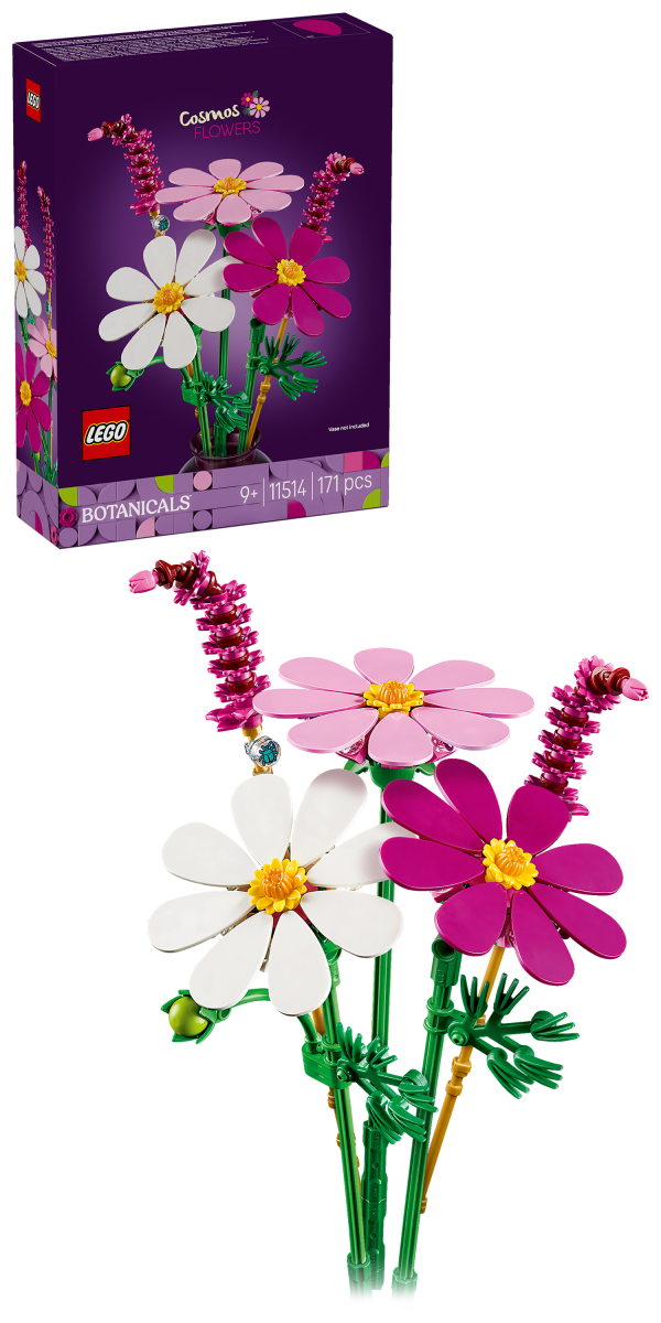 LEGO® Botanicals Cosmos Flowers Building Set 11514 - Phillips Hobbies