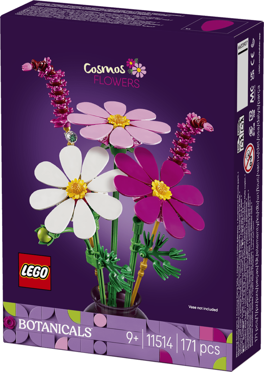 LEGO® Botanicals Cosmos Flowers Building Set 11514 - Phillips Hobbies