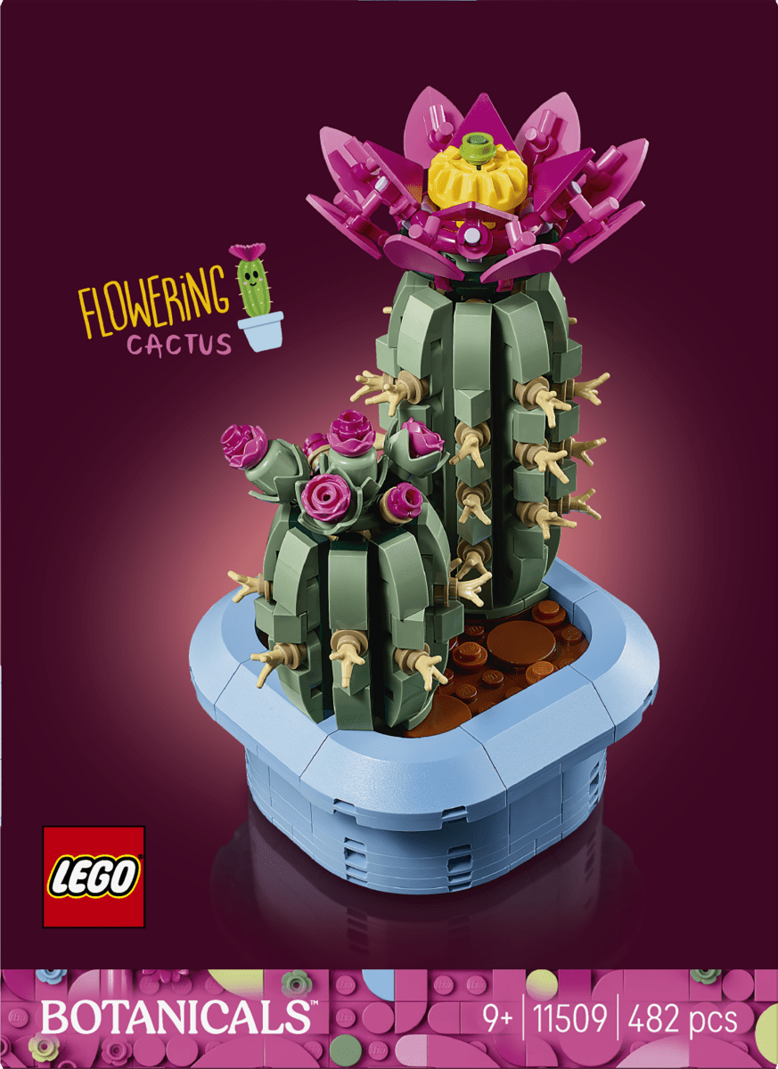 LEGO® Botanicals Flowering Cactus Plants Decor 11509 - Phillips Hobbies
